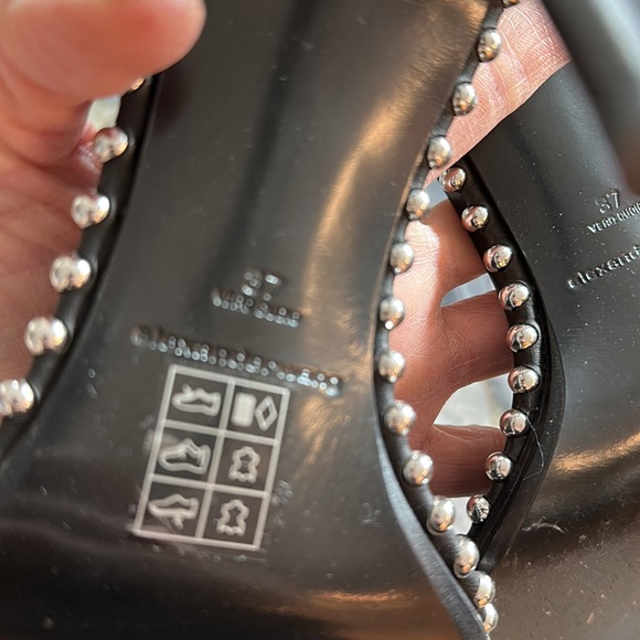 IMMACULATE Alexander Wang Sandals Sz 37 - Picture 8 of 9
